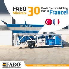 Καινούριο FABO MOBILE CONCRETE PLANT CONTAINER TYPE 30 M3/H FABO MINIMIX