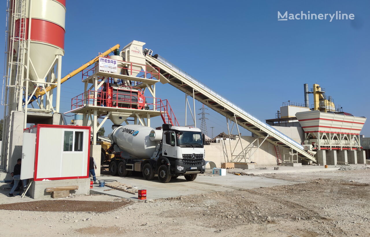 καινούριο εργοστάσιο σκυροδέματος Mesas Concrete Plant 120 m3/h FIXED CONCRETE BATCHING PLANT