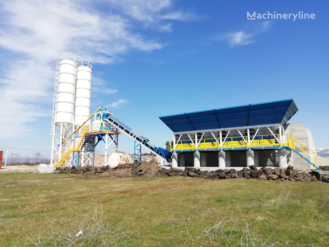 καινούριο εργοστάσιο σκυροδέματος Promax  Compact Concrete Batching Plant C60-SNG-LINE (60m3/h)