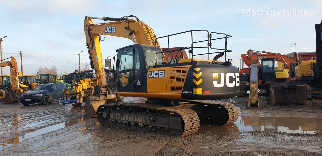 ερπυστριοφόρος εκσκαφέας JCB JS220LC