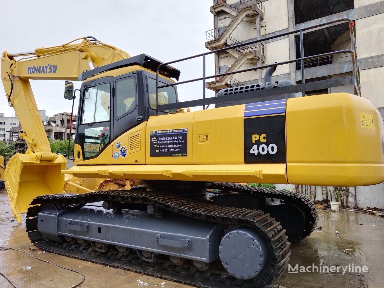 ερπυστριοφόρος εκσκαφέας Komatsu PC400