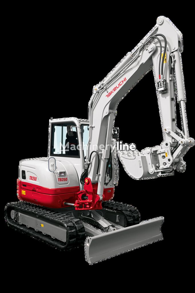 καινούριο ερπυστριοφόρος εκσκαφέας Takeuchi TB 260