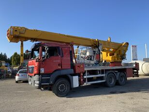 καλαθοφόρο όχημα MAN TGS 26.400 BB 6x4/ MULTITEL J340.600 μετά απο τρακάρισμα