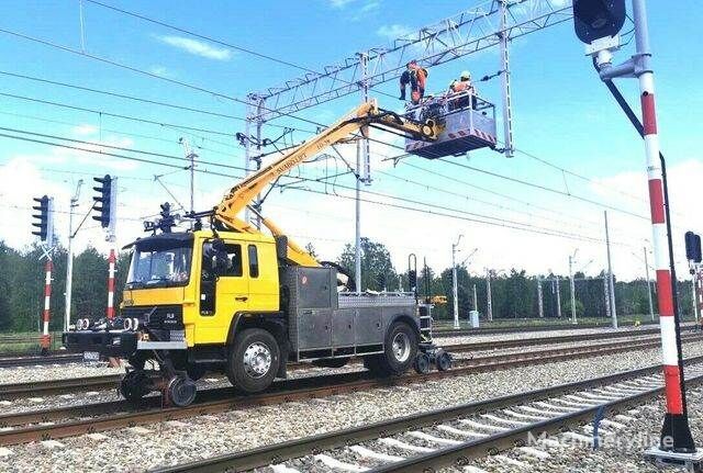 καλαθοφόρο όχημα Volvo F 6 RAIL ROAD Platform Schienen TWO WAY