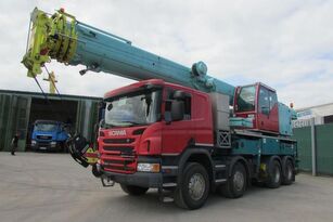 κινητός γερανός Scania P 410 8x4 Liebherr LTF1045 4.1 KRAN 45 to Nr.837