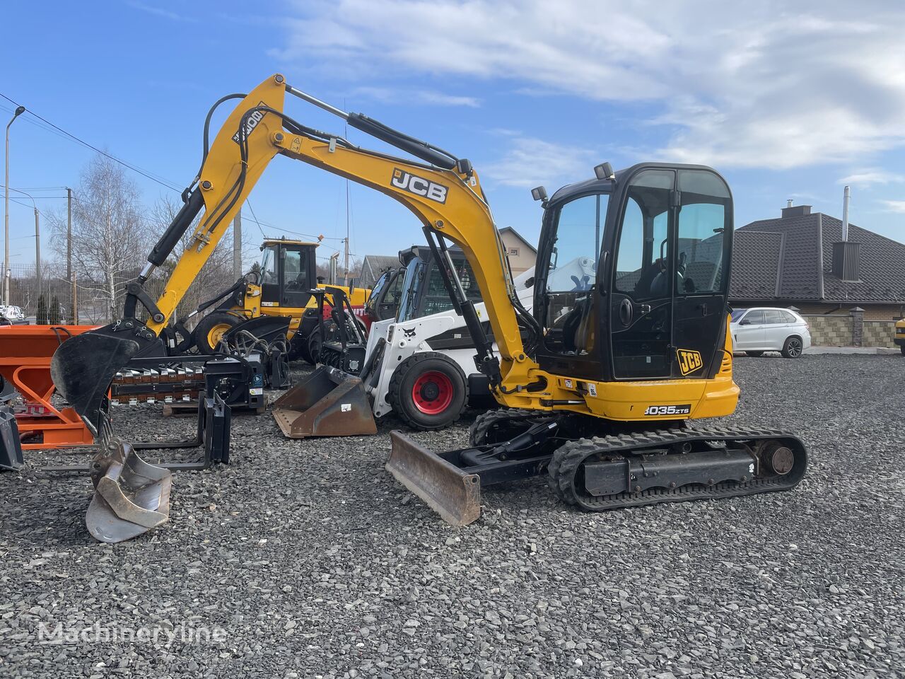 μίνι εκσκαφέας JCB 8035 ZTS