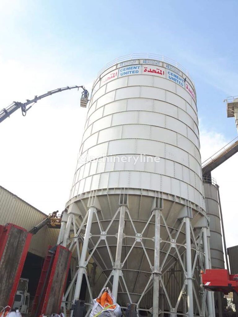 καινούριο σιλό τσιμέντου Constmach 3000 tunové cementové silo | výrobce sila na cement z Turecka