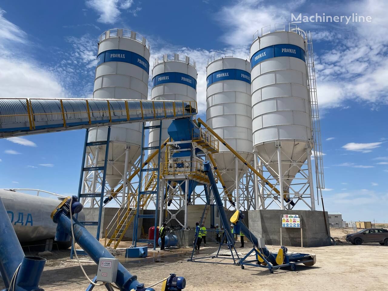 καινούριο σιλό τσιμέντου Promax PROMAX cement silo 500 tons