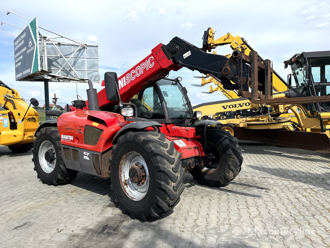 τηλεσκοπικός εμπρόσθιος φορτωτής Manitou MLT 634-120 LSU 6 m