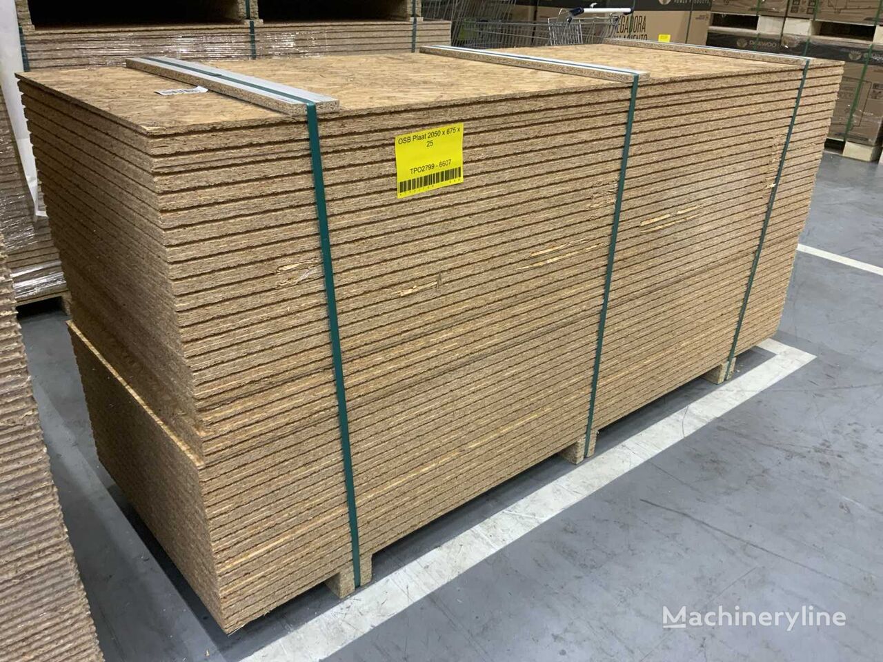 ξύλινο μαδέρι Osb 2050x675x25mm (36x)